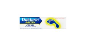 Daktarin Aktiv Cream with miconazole nitrate for fungal skin infections