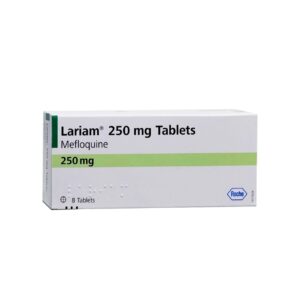 Box of Lariam Tablets for malaria prevention