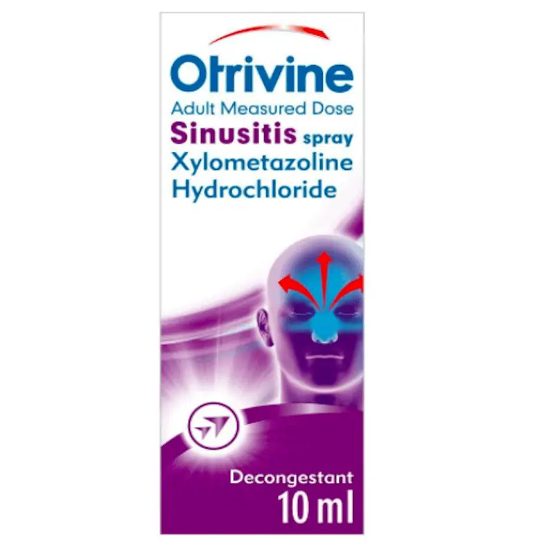Otrivine Adult Measured Dose Sinusitis Spray 10ml