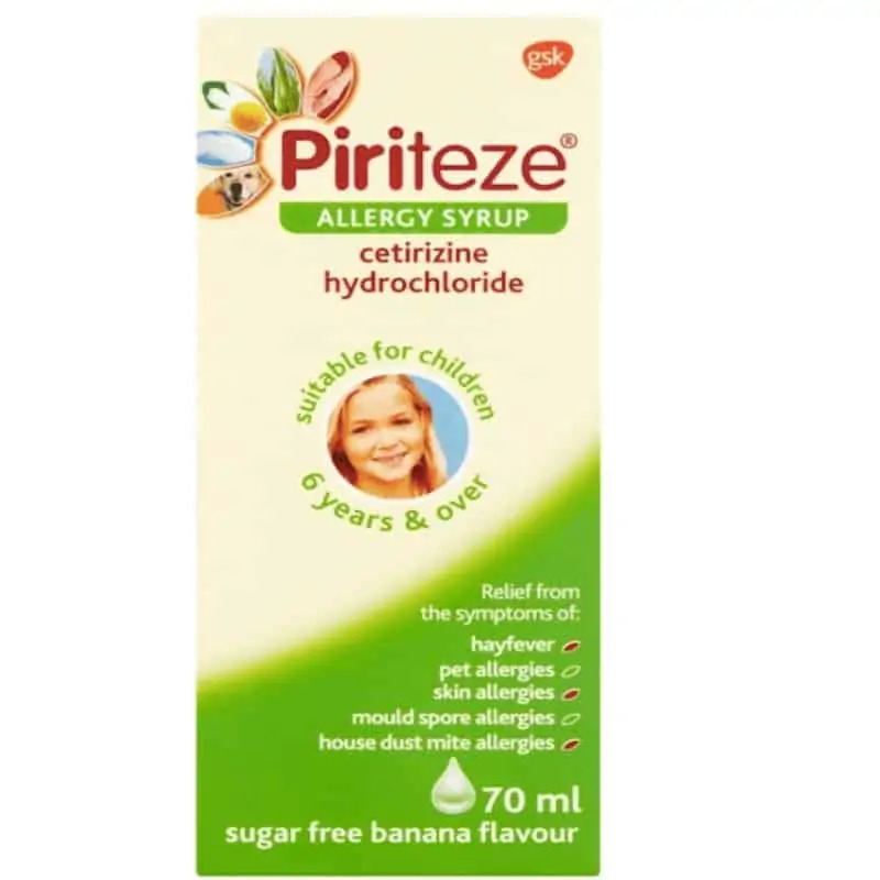 Piriteze Once A Day Syrup – 70ml