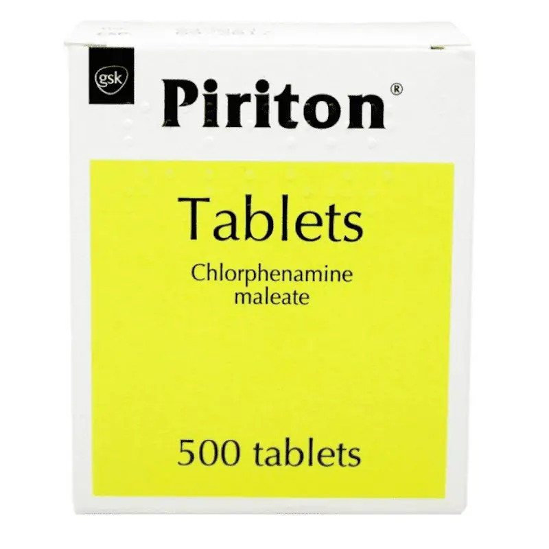 Piriton Allergy 500 Tablets