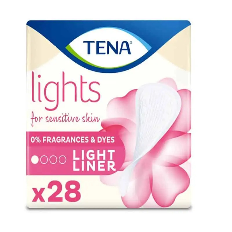 Tena Lady Lights Long Liner – 20 Liners