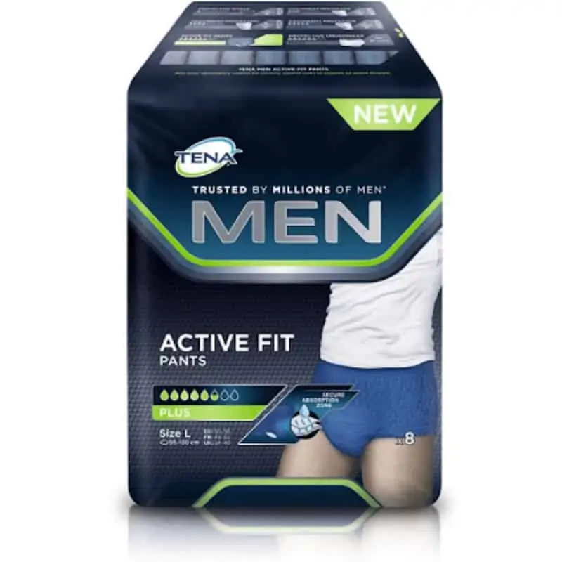 TENA Men Level 1 Incontinence Absorbent Protector – 12 Pack