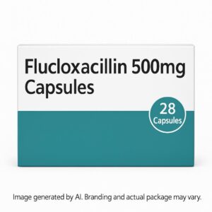 Flucloxacillin 500mg Capsule Box
